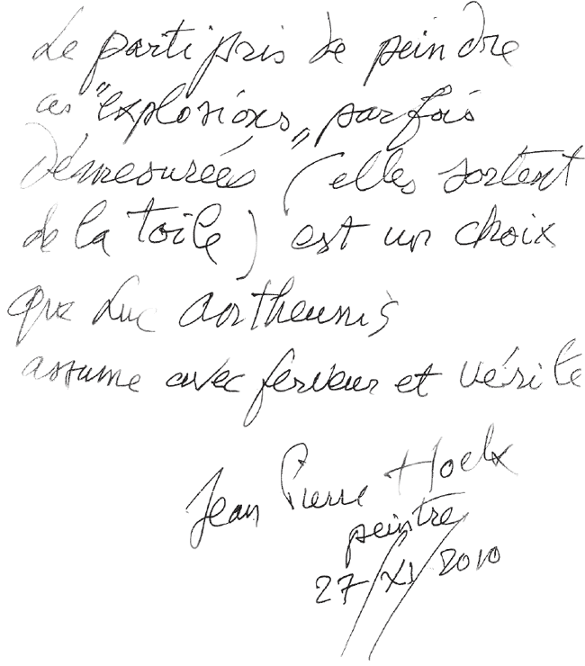 Note de Jean-Pierre HOCK
